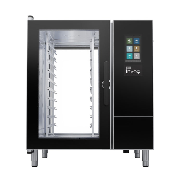 Blodgett INVOQ 101BE-PT INVOQ Single Full Size Pass-Thru Combi Oven - Boiler & Injection, 240v/3ph-cityfoodequipment.com