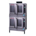 Blodgett MARK V-100 DBL Double Full Size Electric Convection Oven - 22kw, 220-240v/3ph-cityfoodequipment.com