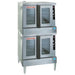 Blodgett ZEPH-100-E Zephaire Double Full Size Electric Convection Oven - 22kw, 220 240v/1ph-cityfoodequipment.com