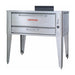 Blodgett 1048 ADDL Floor Model Single Pizza Deck Oven - Natural Gas-cityfoodequipment.com