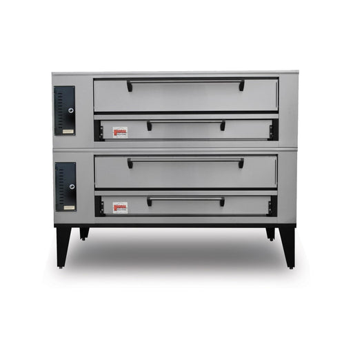 Blodgett 1048 Floor Model Double Pizza Deck Oven - Natural Gas-cityfoodequipment.com