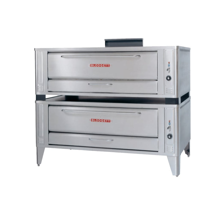 Blodgett 1060 Floor Model Double Pizza Deck Oven - Liquid Propane-cityfoodequipment.com