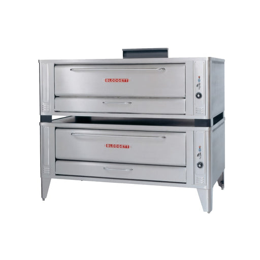 Blodgett 1060 Floor Model Double Pizza Deck Oven - Natural Gas-cityfoodequipment.com