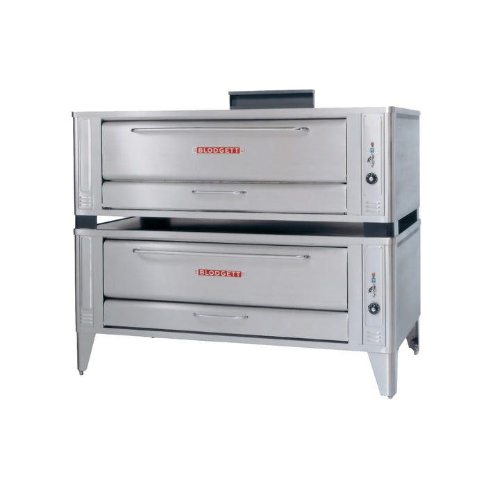 Blodgett 1060 Floor Model Double Pizza Deck Oven - Natural Gas-cityfoodequipment.com