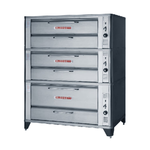 Blodgett 961-961-951 Floor Model Triple Multi-Purpose Deck Oven - Natural Gas-cityfoodequipment.com