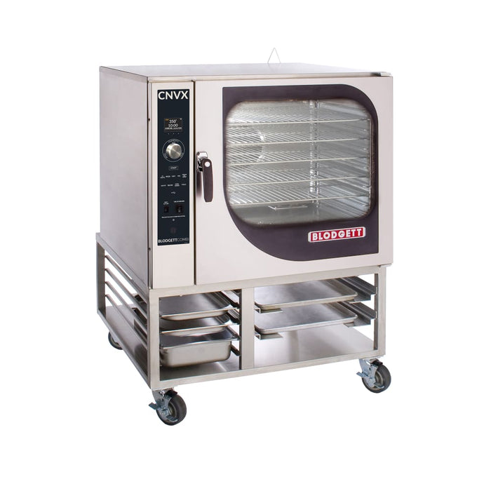 Blodgett CNVX-14G Single Full Size Liquid Propane Gas Convection Oven - W/ Floor Stand, 65,000 BTU-cityfoodequipment.com