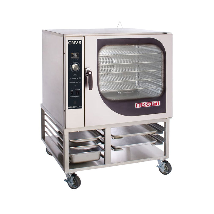 Blodgett CNVX-14G Single Full Size Natural Gas Convection Oven - W/ Floor Stand, 65,000 BTU-cityfoodequipment.com