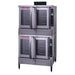 Blodgett DFG-100-ES Double Full Size Natural Gas Convection Oven - 45,000 BTU-cityfoodequipment.com