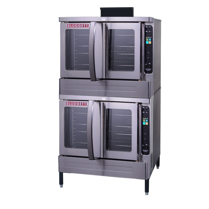 Blodgett DFG-200-ES DBL Bakery Depth Double Full Size Liquid Propane Gas Convection Oven - 100,000 BTU-cityfoodequipment.com