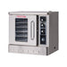 Blodgett DFG-50 BASE Single Half Size Liquid Propane Gas Convection Oven - 27,500 BTU-cityfoodequipment.com