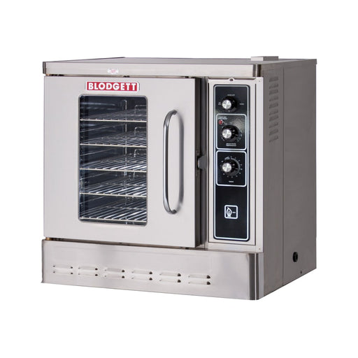 Blodgett DFG-50 BASE Single Half Size Natural Gas Convection Oven - 27,500 BTU-cityfoodequipment.com