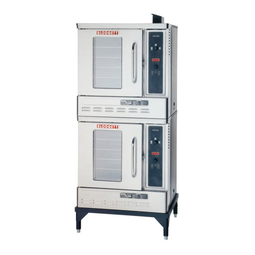 Blodgett DFG-50 DBL Double Half Size Liquid Propane Gas Convection Oven - 55,000 BTU-cityfoodequipment.com
