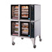 Blodgett HVH-100G DBL Hydrovection® Double Full Size Natural Gas Convection Oven - 120,000 BTU-cityfoodequipment.com
