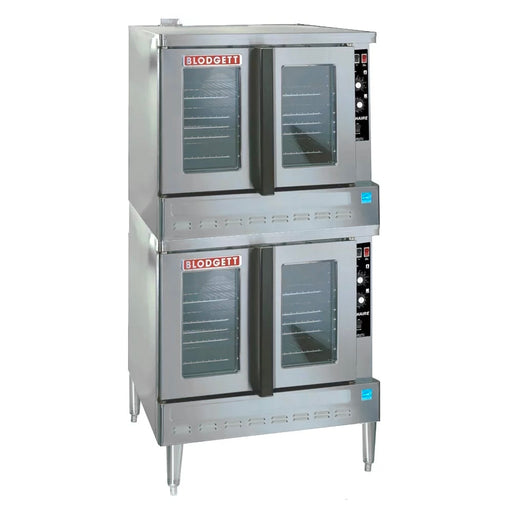 Blodgett ZEPH-100-G-ES Zephaire Double Full Size Liquid Propane Gas Convection Oven - 45,000 BTU-cityfoodequipment.com