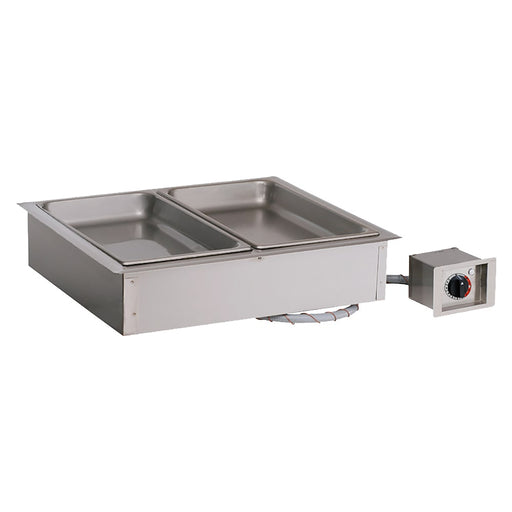 Alto-Shaam 200-HW/D443 Halo Heat® Drop-In Hot Food Well W/ (2) Full Size Pan Capacity, 120v-cityfoodequipment.com
