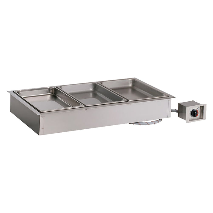 Alto-Shaam 300-HW/D643 Halo Heat® Drop-In Hot Food Well W/ (3) Full Size Pan Capacity, 120v-cityfoodequipment.com