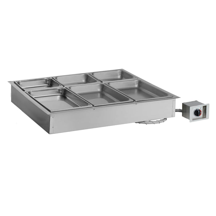 Alto-Shaam 300-HWI/D443 Halo Heat® Drop-In Hot Food Well W/ (3) Full Size Pan Capacity, 120v-cityfoodequipment.com