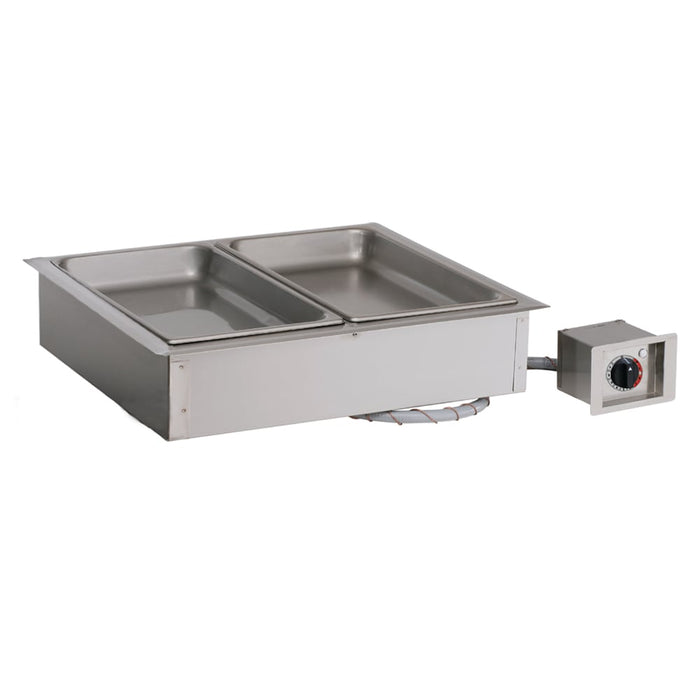 Alto-Shaam 200-HW/D4 Drop-In Hot Food Well W/ (2) Full Size Pan Capacity, 208 240v/1ph-cityfoodequipment.com