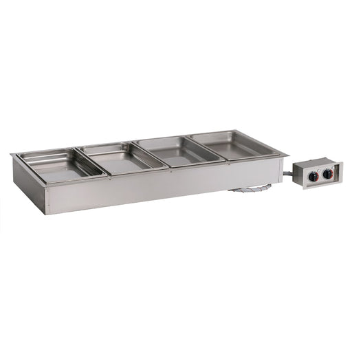 Alto-Shaam 400-HW/D6 Drop-In Hot Food Well W/ (4) Full Size Pan Capacity, 230v/1ph-cityfoodequipment.com