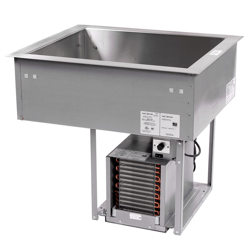 Alto-Shaam 200-CW 31 7/16" Dropin Cold Well W/ (2) Pan Capacity, Cold Wall Cooled-cityfoodequipment.com
