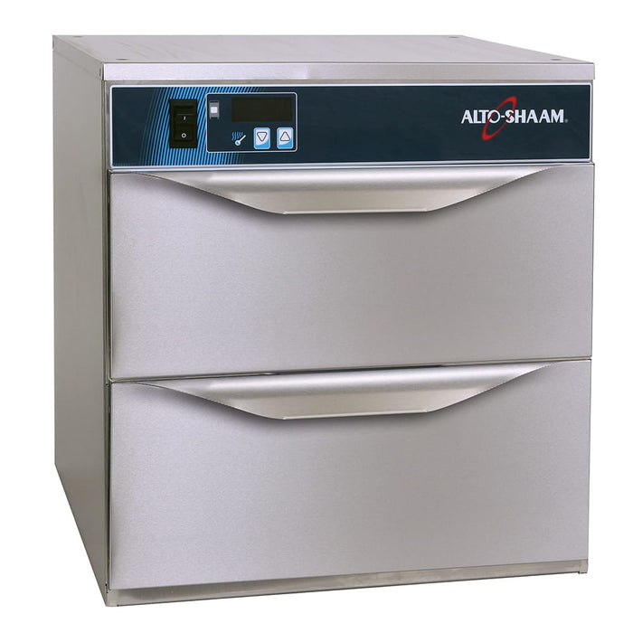 Alto-Shaam 500-2DN-QS 16 11/16"W Freestanding Warming Drawer W/ (2) 15" Compartments, 120v-cityfoodequipment.com