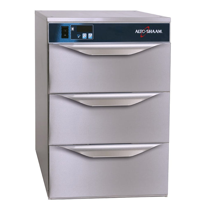 Alto-Shaam 500-3DN 16.69"W Freestanding Warming Drawer W/ (3) 15" Compartments, 120v-cityfoodequipment.com