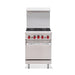 American Range AR-2RB-SB 24" Gas Range w/ Charbroiler & Storage Base, Liquid Propane-cityfoodequipment.com