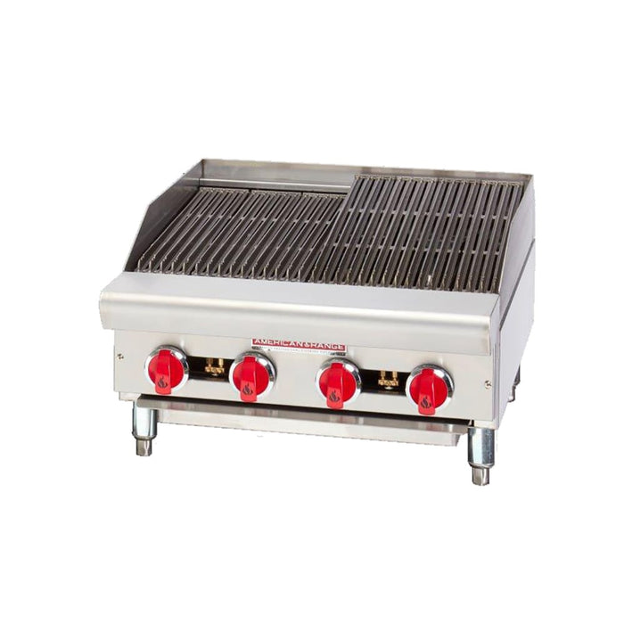 American Range ARSRB-24 24" Gas Charbroiler w/ Cast Iron Grates - Natural Gas-cityfoodequipment.com