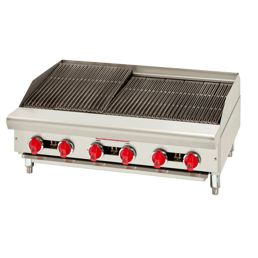 American Range ARSRB-36 36" Gas Charbroiler w/ Cast Iron Grates - Natural Gas-cityfoodequipment.com