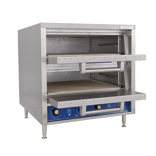 Bakers Pride DP-2 Hearthbake Countertop Double Multi-Purpose Deck Oven - 208v-cityfoodequipment.com