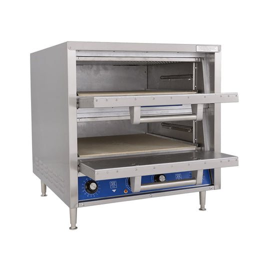 Bakers Pride DP-2BL Hearthbake Countertop Double Multi-Purpose Deck Oven - 208v-cityfoodequipment.com