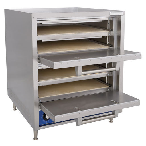 Bakers Pride P44-BL Hearthbake Countertop Quadruple Multi-Purpose Deck Oven - 208v-cityfoodequipment.com