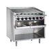 Bakers Pride F-36RS-R 36" Floor Model Gas Charbroiler w/ Cast Iron Radiants - (7) Burners, Liquid Propane-cityfoodequipment.com
