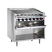 Bakers Pride F-36RS-R 36" Floor Model Gas Charbroiler w/ Cast Iron Radiants - (7) Burners, Natural Gas-cityfoodequipment.com