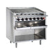 Bakers Pride F-36RS-C 36" Floor Model Gas Charbroiler w/ Coal Radiants - (7) Burners, Liquid Propane-cityfoodequipment.com