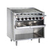 Bakers Pride F-48RS 48" Floor Model Gas Charbroiler w/ Stainless Steel Radiants - (10) Burners, Liquid Propane-cityfoodequipment.com