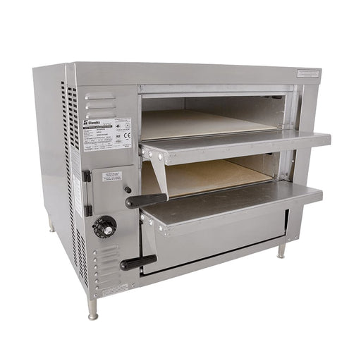 Bakers Pride GP-61HP Hearthbake Countertop Double Multi-Purpose Deck Oven - Liquid Propane-cityfoodequipment.com