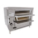 Bakers Pride GP-61HP Hearthbake Countertop Double Multi-Purpose Deck Oven - Natural Gas-cityfoodequipment.com