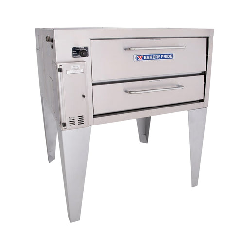 Bakers Pride 151 Super Deck Floor Model Single Pizza Deck Oven - Liquid Propane-cityfoodequipment.com