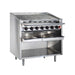 Bakers Pride F-60RS-R 60" Floor Model Gas Charbroiler W/ Cast Iron Radiants - (13) Burners, Natural Gas-cityfoodequipment.com