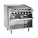 Bakers Pride F-60RS-C 60" Floor Model Gas Charbroiler w/ Coal Radiants - (13) Burners, Liquid Propane-cityfoodequipment.com