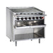 Bakers Pride F-60RS-C 60" Floor Model Gas Charbroiler w/ Coal Radiants - (13) Burners, Natural Gas-cityfoodequipment.com