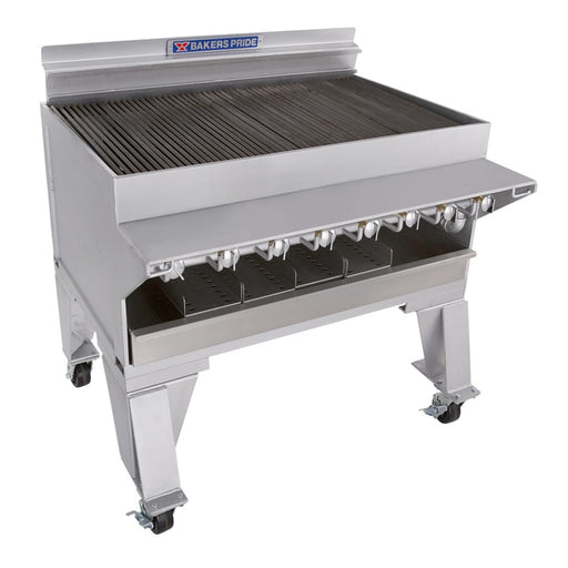 Bakers Pride CH-8 43" Gas Charbroiler w/ Cast Iron Grates, LP-cityfoodequipment.com