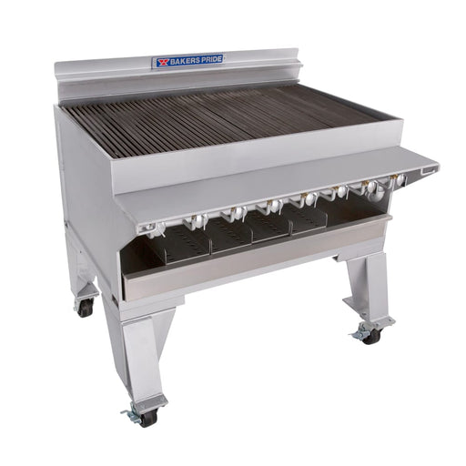 Bakers Pride CH-8 43" Gas Charbroiler w/ Cast Iron Grates, Natural Gas-cityfoodequipment.com