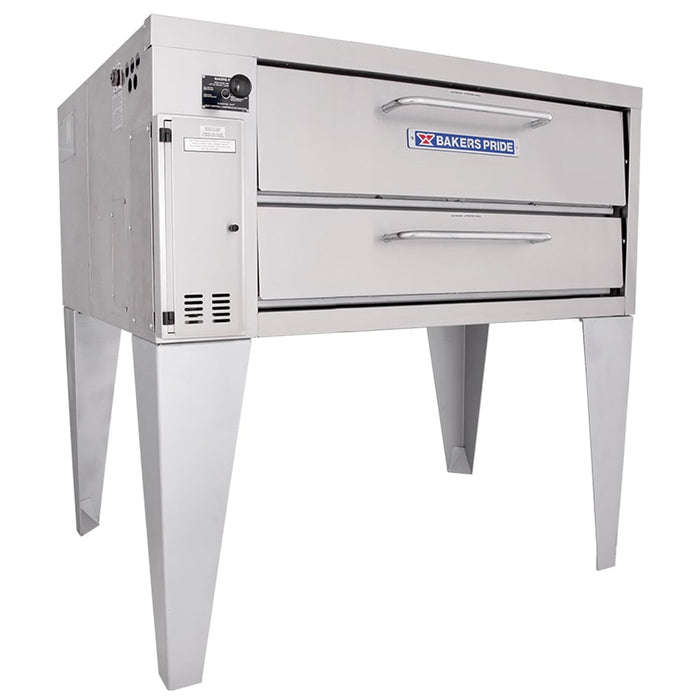 Bakers Pride 3151 Super Deck Floor Model Single Pizza Deck Oven - Liquid Propane-cityfoodequipment.com