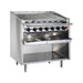 Bakers Pride F-72RS-C 72" Floor Model Gas Charbroiler W/ Coal Radiants - (16) Burners, Natural Gas-cityfoodequipment.com