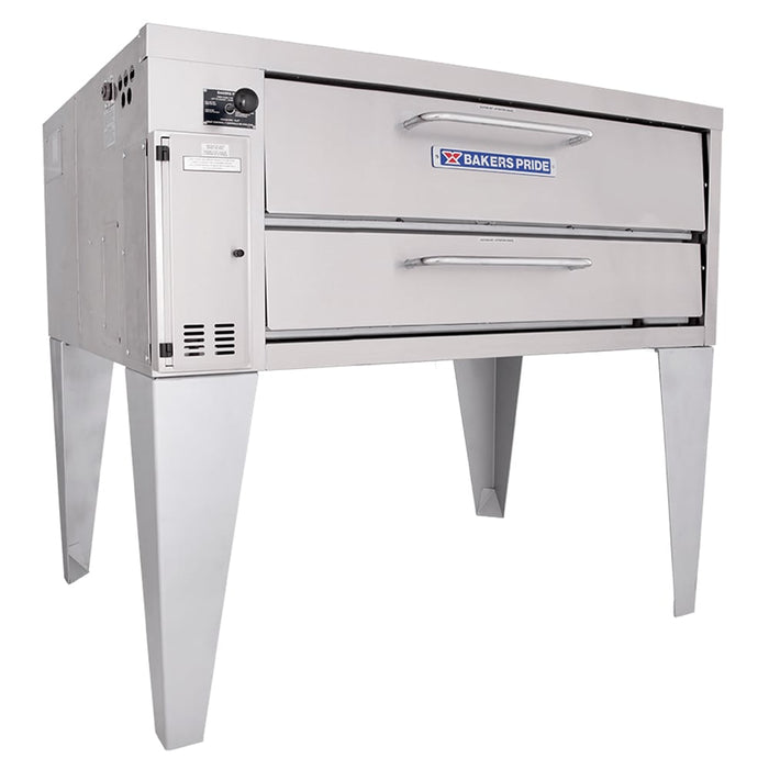 Bakers Pride 451 Super Deck Floor Model Single Pizza Deck Oven - Liquid Propane-cityfoodequipment.com