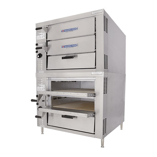 Bakers Pride GP-52 Hearthbake Countertop Quadruple Multi-Purpose Deck Oven - Liquid Propane-cityfoodequipment.com