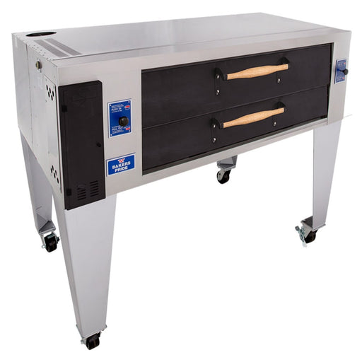 Bakers Pride Y-600BL-DSP Single-Deck Pizza Oven, NG-cityfoodequipment.com