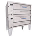 Bakers Pride 352 Super Deck Floor Model Double Pizza Deck Oven - Natural Gas-cityfoodequipment.com